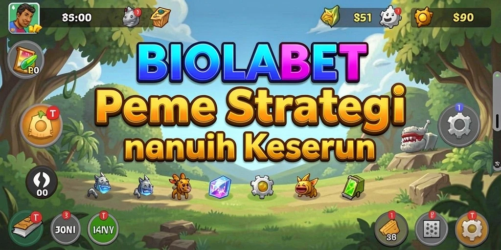 Tampilan gameplay <strong>BIOLABET</strong> yang seru dan penuh warna.