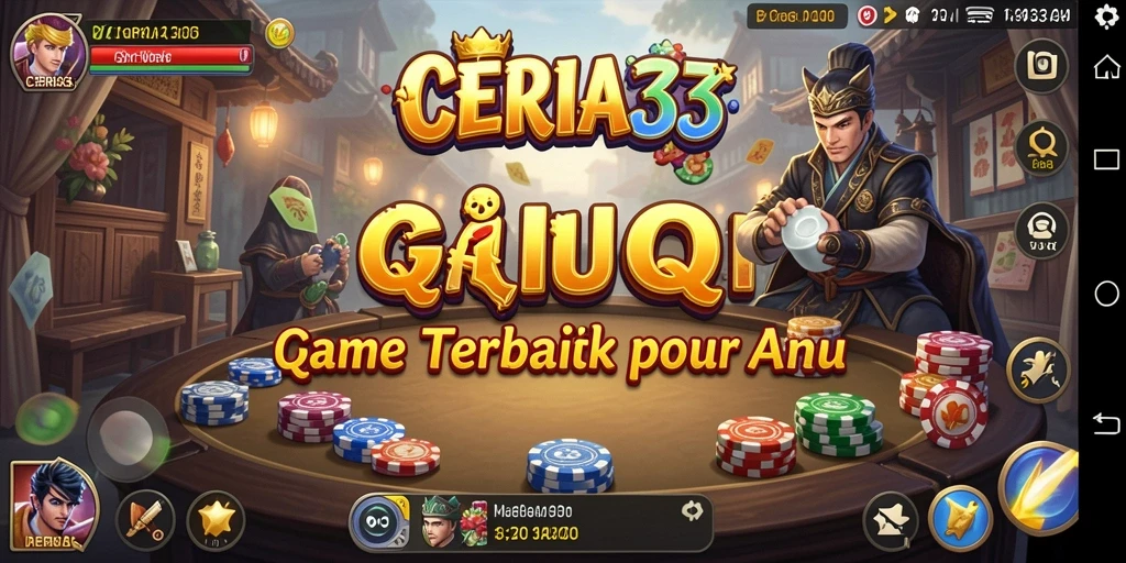 Screenshot gameplay QiuQiu yang seru dan menarik.
