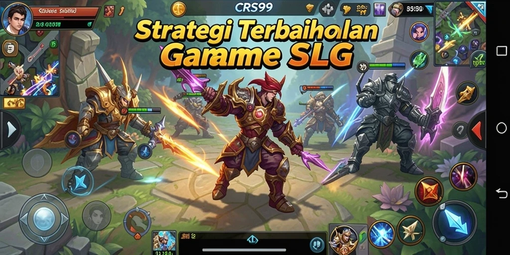 Tampilan gameplay menarik dari CRS99 dalam strategi yang mendalam.