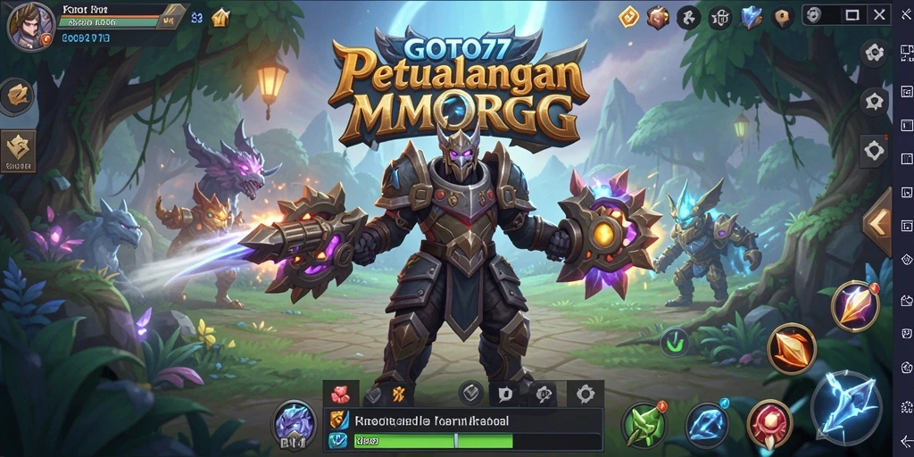 Gameplay menakjubkan di dunia MMORPG GOTO77.