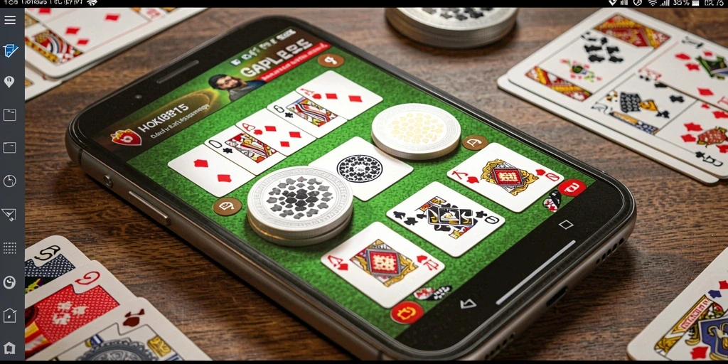 Tampilan gameplay Gaple yang seru di HOKI8815.