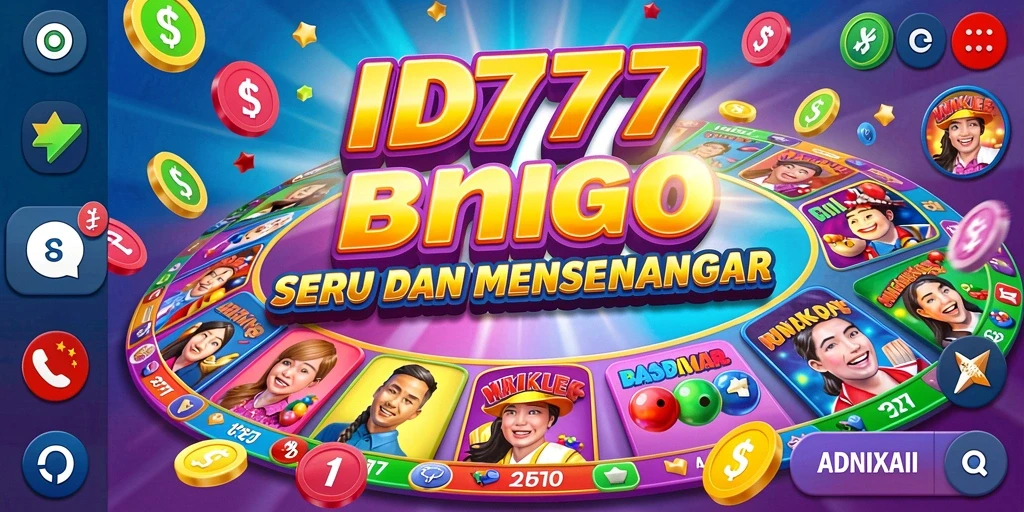 Screenshot menampilkan suasana seru permainan Bingo di ID777.