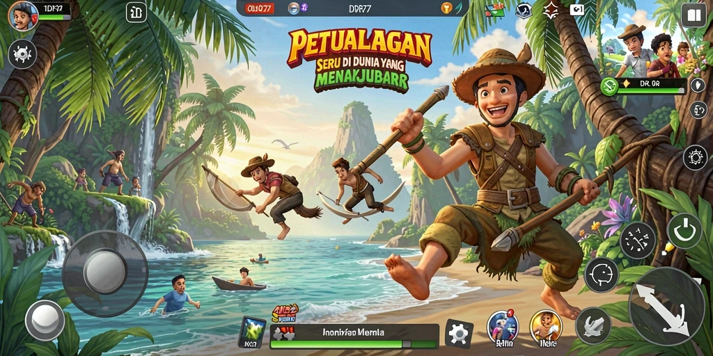 Gameplay menarik dari IDR77 dengan eksplorasi yang mendebarkan.