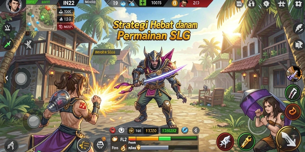 Tampilan gameplay menarik dari IN22 yang penuh aksi dan strategi.