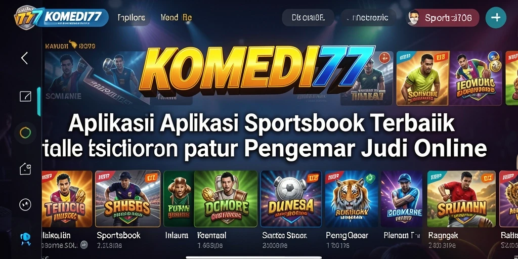 Tampilan gameplay langsung KOMEDI77 yang seru dan interaktif.