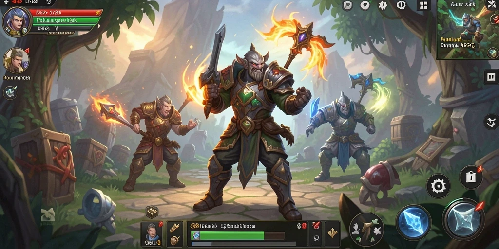 Gameplay LI789 yang menegangkan dengan pertarungan mendebarkan.