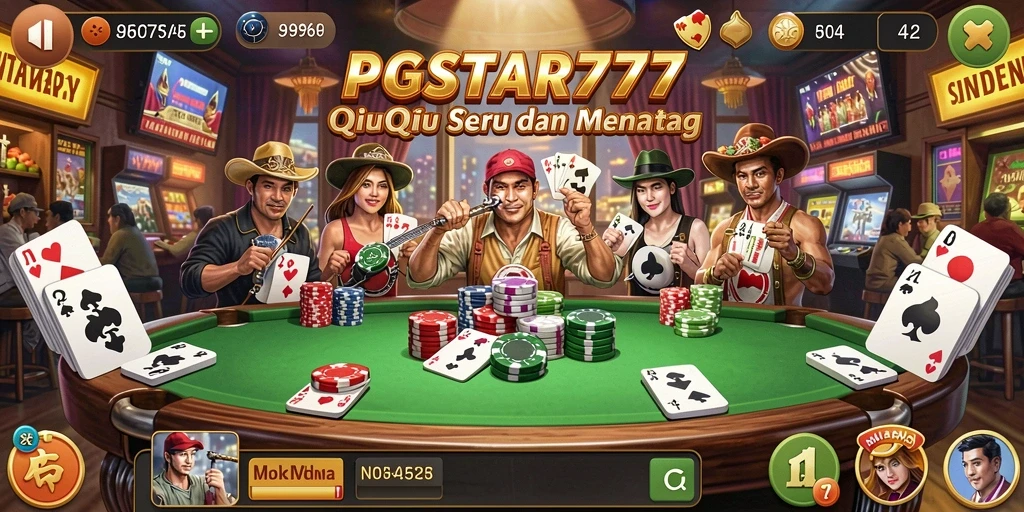 Gameplay QiuQiu yang seru dan penuh tantangan.