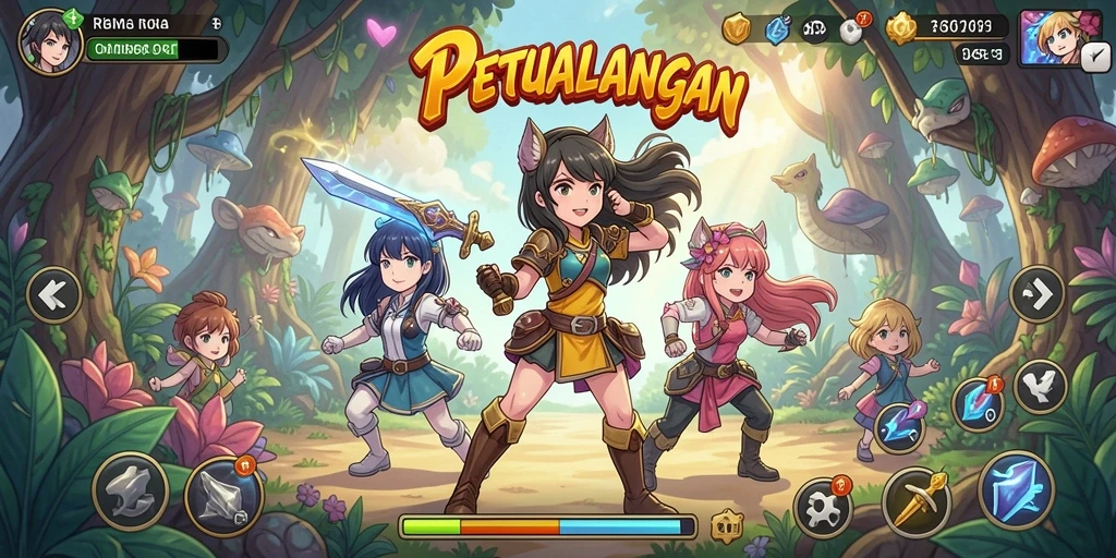 Tangkapan layar R6R6 yang menunjukkan aksi seru dalam pertarungan anime.