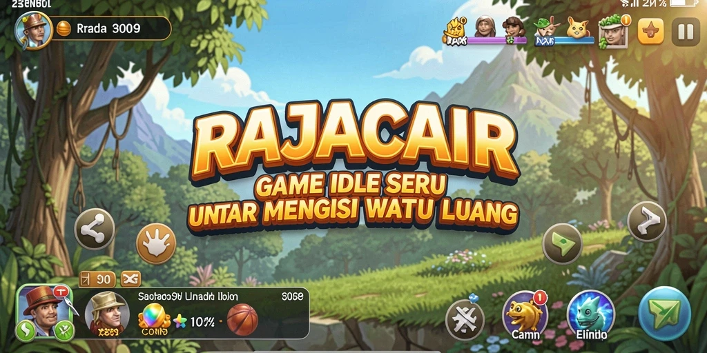 Tampilan gameplay seru dan menarik dari RAJACAIR.