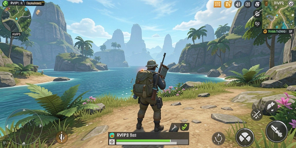 Gameplay menakjubkan di dunia terbuka RVIP3.