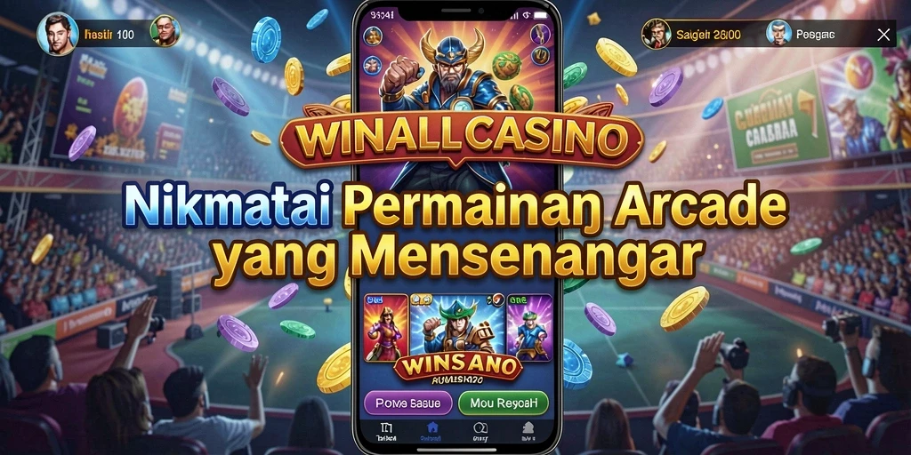 Gameplay intens dan menarik dari WINALLCASINO di layar.